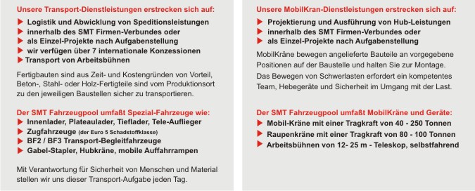 Transport Dienstleistungen 